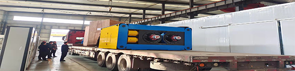 High pressure ball machine delivery