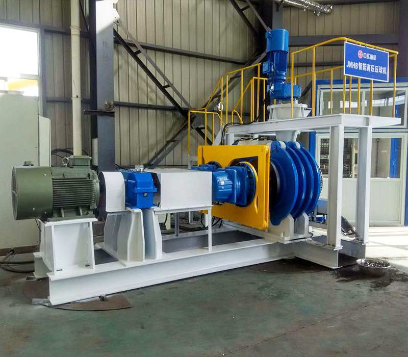 Medium pressure balling machine